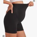 Enerful Women's Maternity Shorts Biker Summer Soft Seamless Pregnancy Yoga Workout Active Short Leggings Over Belly 5"/8" Photo 6