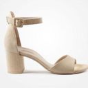  Beige Ankle Strap Heels - Size 5.5 (Paul green size 3) Photo 0