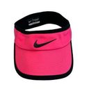 Nike  Featherweight Barbiecore Hot Pink with Black Trim Preppy Activewear Visor Photo 0