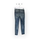 White House | Black Market  Womens Faded Wash Straight Fit Slim Crop Jeans Size 00 Photo 5