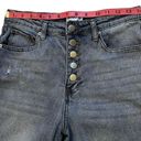 Abound  Button Distressed Mom Jeans, Sz 27 Photo 11