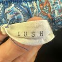 Lush Clothing Lush (Nordstrom) blue lace shorts S Photo 5