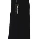 Black Label  By Evan Picone Black Vented Pencil Skirt Size 14 Photo 2