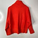 Banana Republic  Oversized Turtleneck Sweater in Geo Red Size Xsmall/Small Photo 1