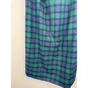 CRAZY HORSE Vintage  Women Tartan Plaid Maxi Skirt Sz 14 Fully Lined Lagenlook Photo 6