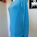 Zella  Long Athletic Top in Teal Photo 3