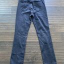 AG Adriano Goldschmied  High Rise Slim Straight Jean Women’s Size 29 Mari Black Photo 6