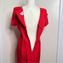 Scarlett Vintage 80s  Midi Dress Woman’s Size Medium Decorative Buttons Photo 5