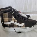 Vans  Brown Filmore Plaid Houndstooth Platform High Top Womens Sneakers Size 7.5 Photo 7