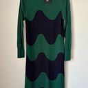 Uniqlo  x Marimekko Women Merino-Blend A-Line Dress Green Size XS Photo 1