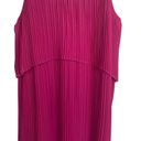 BCBGeneration  Pleated Popover Mini Dress in Pink Size S Photo 6