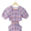 Likely  NWT Payson Side Cutout Plaid Midi Dress In Lilac Sachet Multi Women’s 6 Photo 2