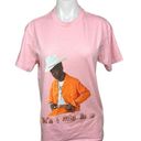 Next Level Apparel Lil Nas Womens Pink Unlikely Cowboy Artist Fan Short Sleeve Tee T-Shirt Top Sz S Photo 1