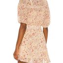 Free People  Bonnie Mini Dress Floral Orange/Cream NEW Size Medium Photo 2