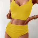 Zaful  small high waisted scalloped bikini‎ set Photo 0