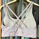 Lululemon  Energy Bra Arrow Jacquard Antique Bark Copper Coil workout sports bra Photo 1