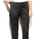 White House | Black Market  Black Satin Slim Leg Straight Womens Size 0 R Pants Photo 1