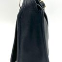 Coach Vintage 80s  Classic Shoulder Bag #9170 Navy Blue Leather Handbag Preppy Photo 9