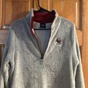 Colosseum  women’s Boston college quarter zip pull over fleece size small . Photo 3