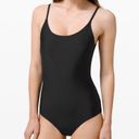 Lululemon  Waterside Black One-Piece Swimsuit B/C Cup, Medium Bum Coverage - S Photo 0