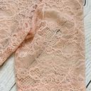 ZARA Peach Lace Bodysuit NWOT Photo 13