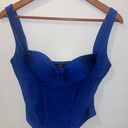 Corset Top Royal Blue Photo 0