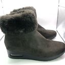 DKNY  Women's Abri Booties Brown Stone Size 9.5 m Faux suede Photo 1