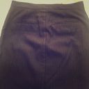 Gap  Pencil Skirt Black Pinstripe Sz 6 Photo 2