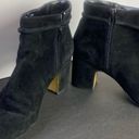 Bella Vita New  Women Block Heel‎ Ankle Booties Diaz Size US 11M Black Suede Photo 2