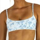 Elysiian  Nantucket Bikini Top- Blue Floral Photo 1