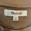 Madewell Cropped Sweatshirt In Tiger Stripes Size Small Photo 3