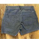 prAna  Tess Shorts Women's 4‎ / 27 Gray Hiking Stretch Outdoor EUC Photo 1