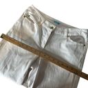 J. McLaughlin  Women's‎ Size 6 White Lexi Jeans Gold Buttons Stretch Pockets Photo 8