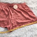 Camila Coelho  Estella Lustrous Satin elastic waistband Short Rust/pink size XL Photo 4