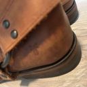 Frye  Harness Size 71/2 Cognac Women's Leather Boots /cowgirl style Photo 4