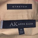 Anne Klein  stretch tan zipper skirt 4P Photo 7