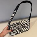 JustFab Glassons Zebra Shoulder Bag Photo 1