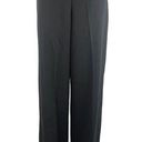 Mango  MNG NWT Black Straight Wide Leg High Rise Career Business Ankle Pants Sz 6 Photo 0