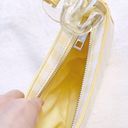 Pastel Yellow White Plaid Y2K Cottage Ballet 90s Shoulder Mini Handbag Photo 2