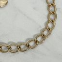 The Bar Gold Tone Metal Chain Link Belt OS One Size Photo 10