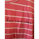 Croft & Barrow  Nightgown Women's 1X Pink Striped Long Sleeve Scoop Neck Photo 2