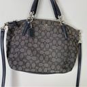 Coach  F36625 Black Canvas Leather Kelsey Handbag Purse Satchel Crossbody classic Photo 1