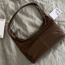 ELNOI Korean Brown Hobo Shoulder Bag Photo 1