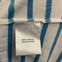 Draper James  Womens Blue White Striped Scoop Neck Tank Top Stretch Size Large Photo 4