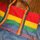 American Vintage Vintage Victor Sport Rainbow Hawaii insulated tote duffle bag pride retro Photo 6