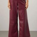 Joe’s Jeans FLAWED  Red Mia Vegan Leather Pants Size 26 US $198 Photo 0