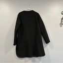 Vince  Charcoal Gray Wool Blend Coat Medium M Photo 2