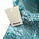 Abound  Lace Longline Blue Bralette Medium NEW Photo 6