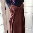 Chan Luu NWT  BROWN CHIFFON Summer Maxi DRESS W/TAGS -SIZE 1 Photo 2