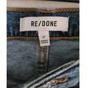 RE/DONE  70s Stove Pipe Hi-Rise Jeans Western Blue 27 NEW Photo 3